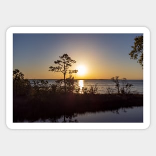 Sunset Escambia Bay Sticker